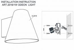 Бра Odeon Light Turin 2016/1W  - 2 купить